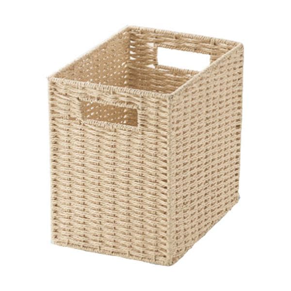 (5セット) ちどり産業 ペーパーバスケット深型ハーフタイプ ベージュ CH-405BGX5