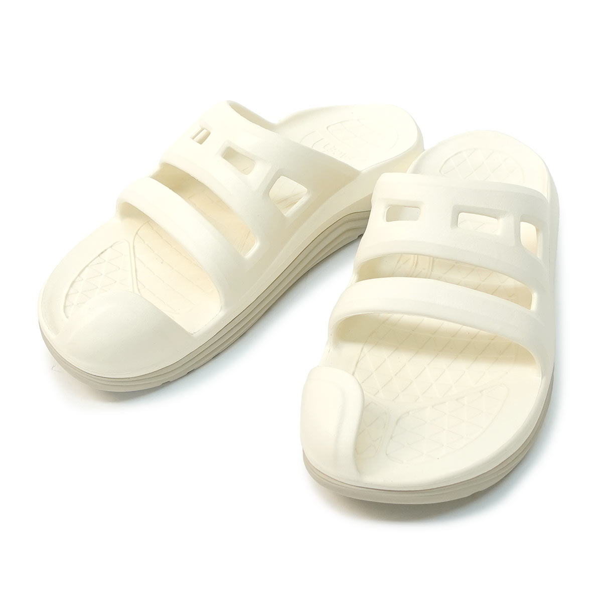 サンダル メンズ レディース リ アクティブ スライド GS ガーデニアホワイト×サンドストーン RE-ACTIV SLIDE GS