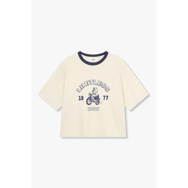 [再注文] TOMBEAR アートワーク リンガー 半袖Tシャツ 9176222996122