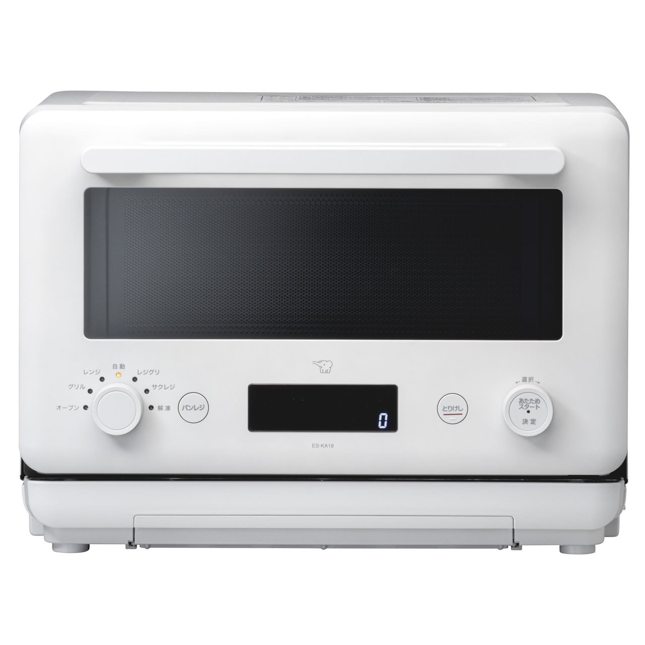 象印 ZOJIRUSHI オーブンレンジ EVERINO エブリノ ES-KA18-WM 18L ペールホワイト