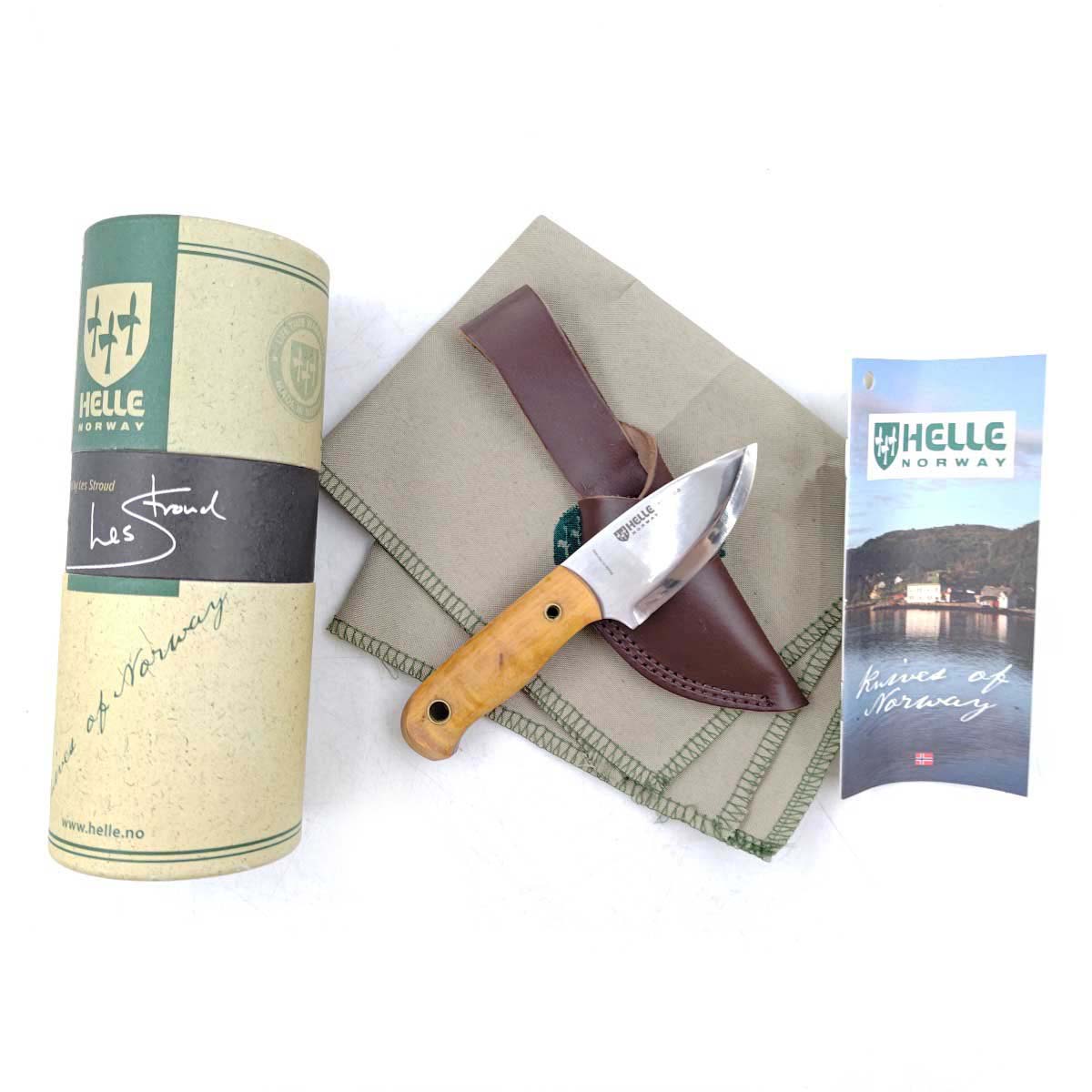 【中古】HELLE ヘレ マンドラ MANDRA ナイフ 箱付 アウトドア