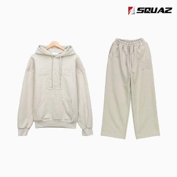 男女兼用パーカー トレーニングウェア 長ズボン オーバーフィット スポーツウェア セット SART003
