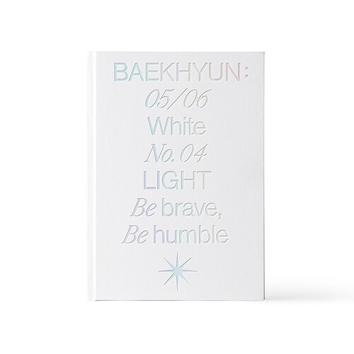 EXO BEAKHYUN ベクヒョン Special Photo Book Set / Be brave, Be humble