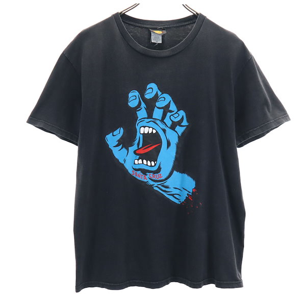 Qoo10] サンタクルーズ スクリーミングハンド 半袖 Tシャツ M