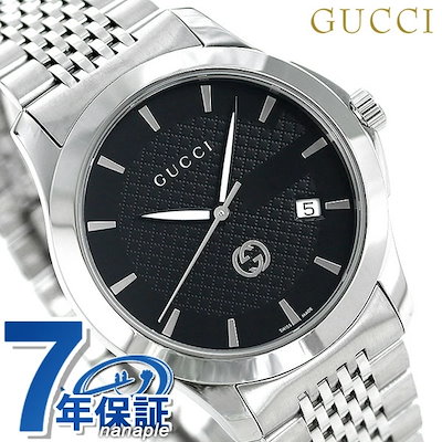 グッチ 時計 Gタイムレス 40mm メンズ 腕時計 YA1264106 GUCCI ブラック 55,122円
