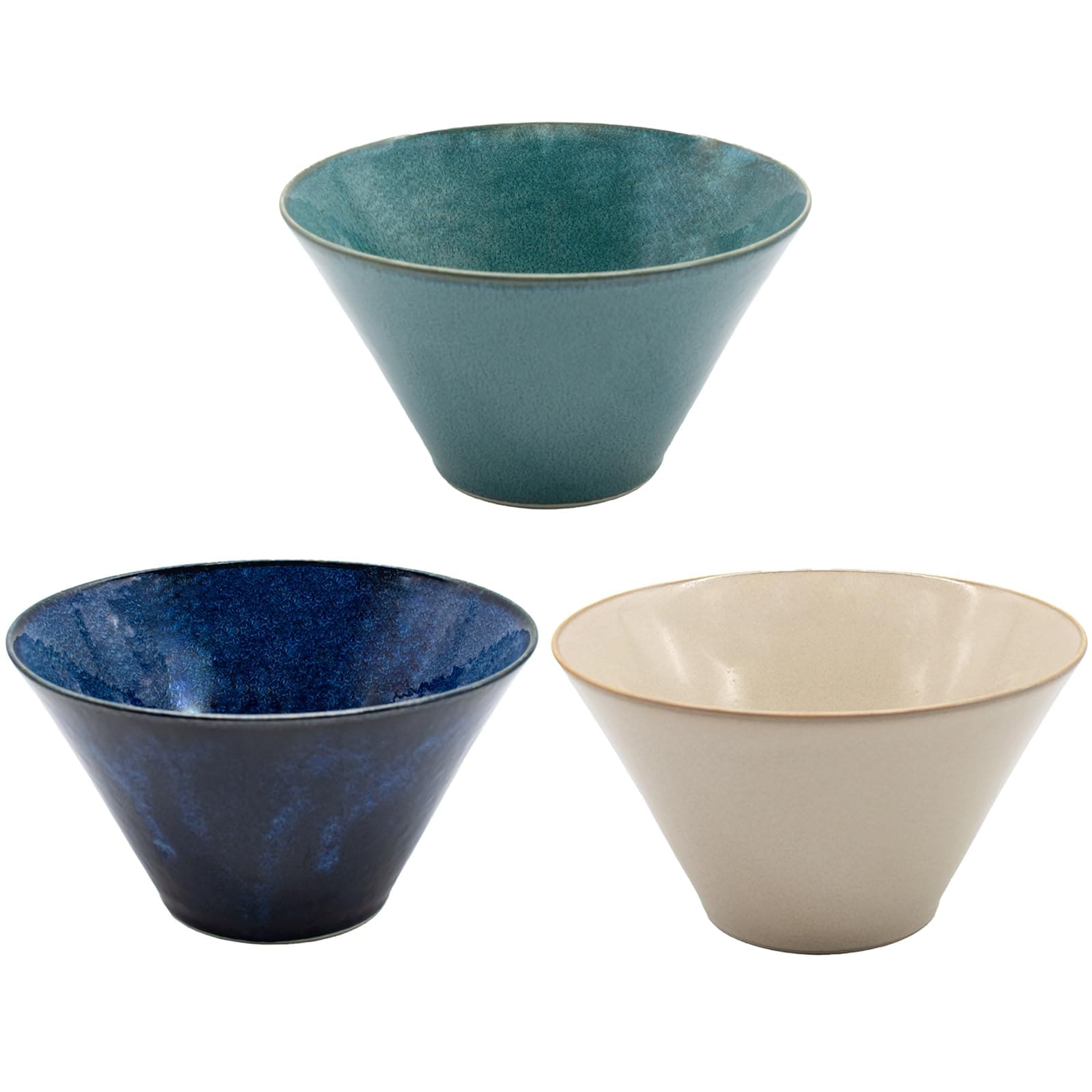 アイトー(Aito) aito製作所 「 ナチュラルカラー 」 食器セット どんぶり 食洗機対応 電子レンジ対応 ラーメンどんぶり 大きめ 直径約17×深さ9.4cm 美濃焼 どんぶり おしゃれ ボウ