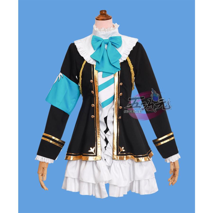 【大人気】五次元　ウマ娘　メジロマックイーン　勝負服　コスプレ 衣装　ウィッグ　靴　追加可