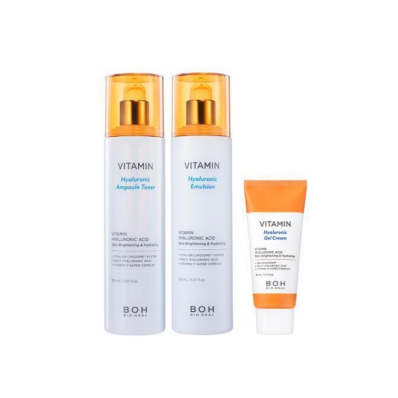 ビタミンヒアルロニックアンプルトナー150mL & エマルジョン150mL 企画（クリーム30mL贈呈）