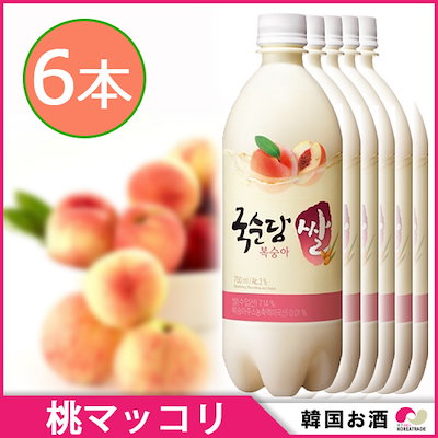 【新マッコリ】麹醇堂 もも米マッコリ 桃味 クッス...のサムネイル