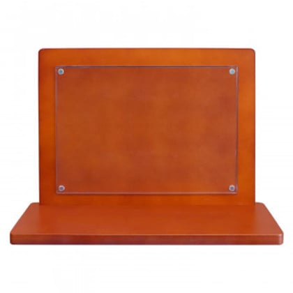 アクリルパネル飾台 ブラウン 105-929