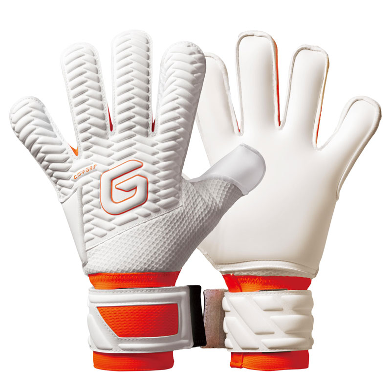 マトゥーフラットプロ サッカー キーパーグローブ キーテ 25SS (GC3018-WHT/R.ORG)