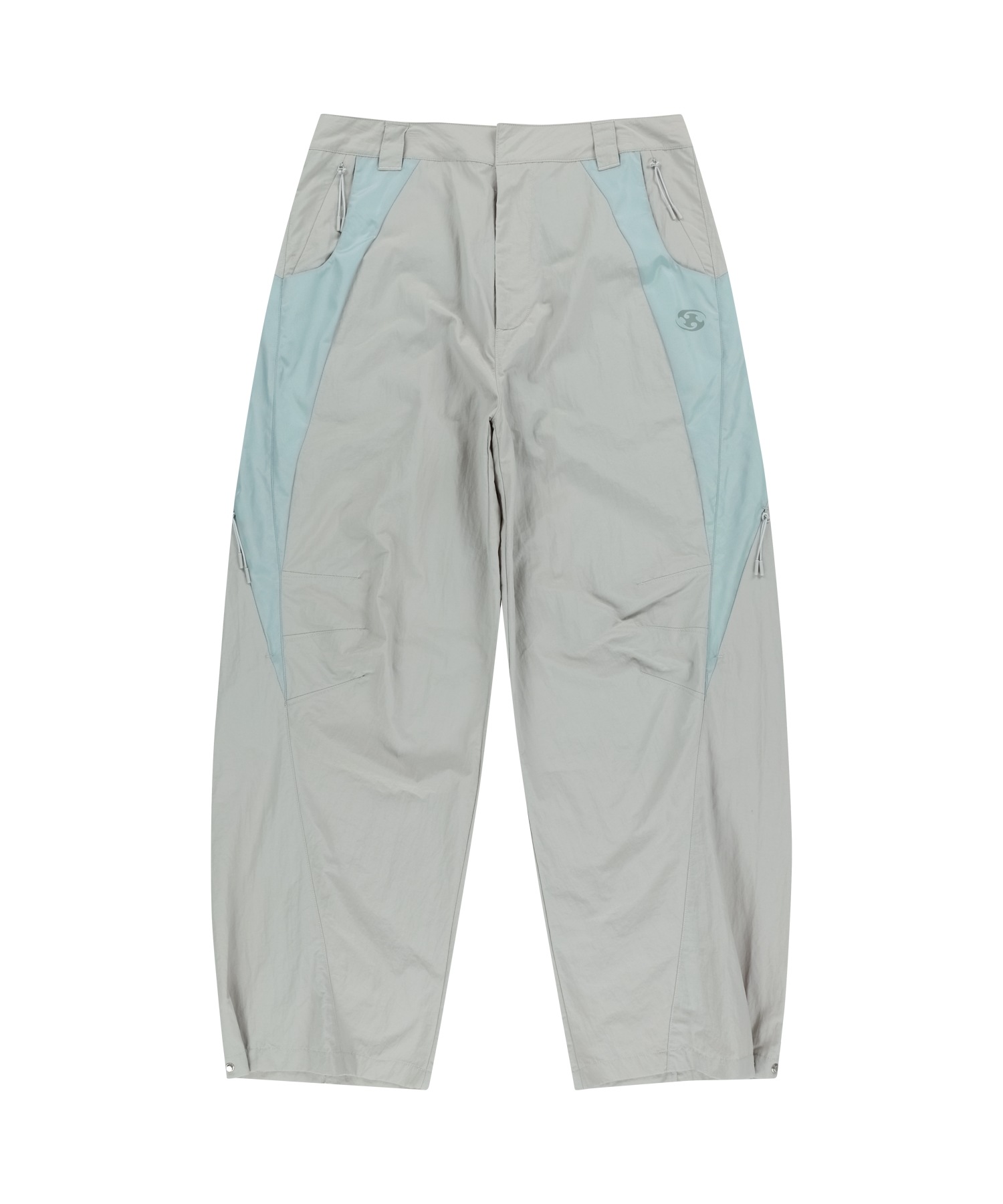 【SANSANGEAR】 CONTRAST PANTS : LIGHT GREY