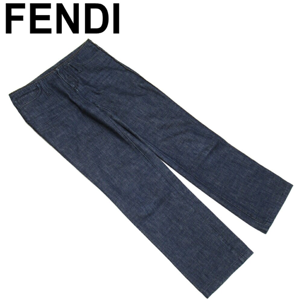 ジーンズ ストレート パンツ ボトムス デニム レディース 40サイズ ネイビー 中古 26,302円