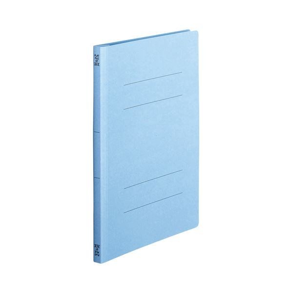 （まとめ） TANOSEE フラットファイル（スタンダードカラー） A4タテ 150枚収容 背幅18mm コバルトブルー 1セット（100冊：10冊10パック） 2セット 10,631円