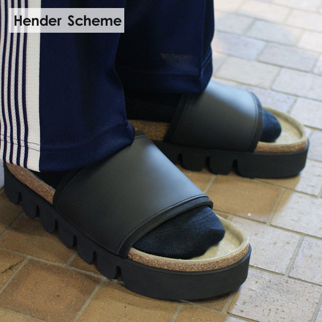 【数量限定特別価格】 エンダースキーマ Hender Scheme Caterpillar キャタピラー BLACK vibram ビブラム かまぼこソール 292-000331-541 26,114円