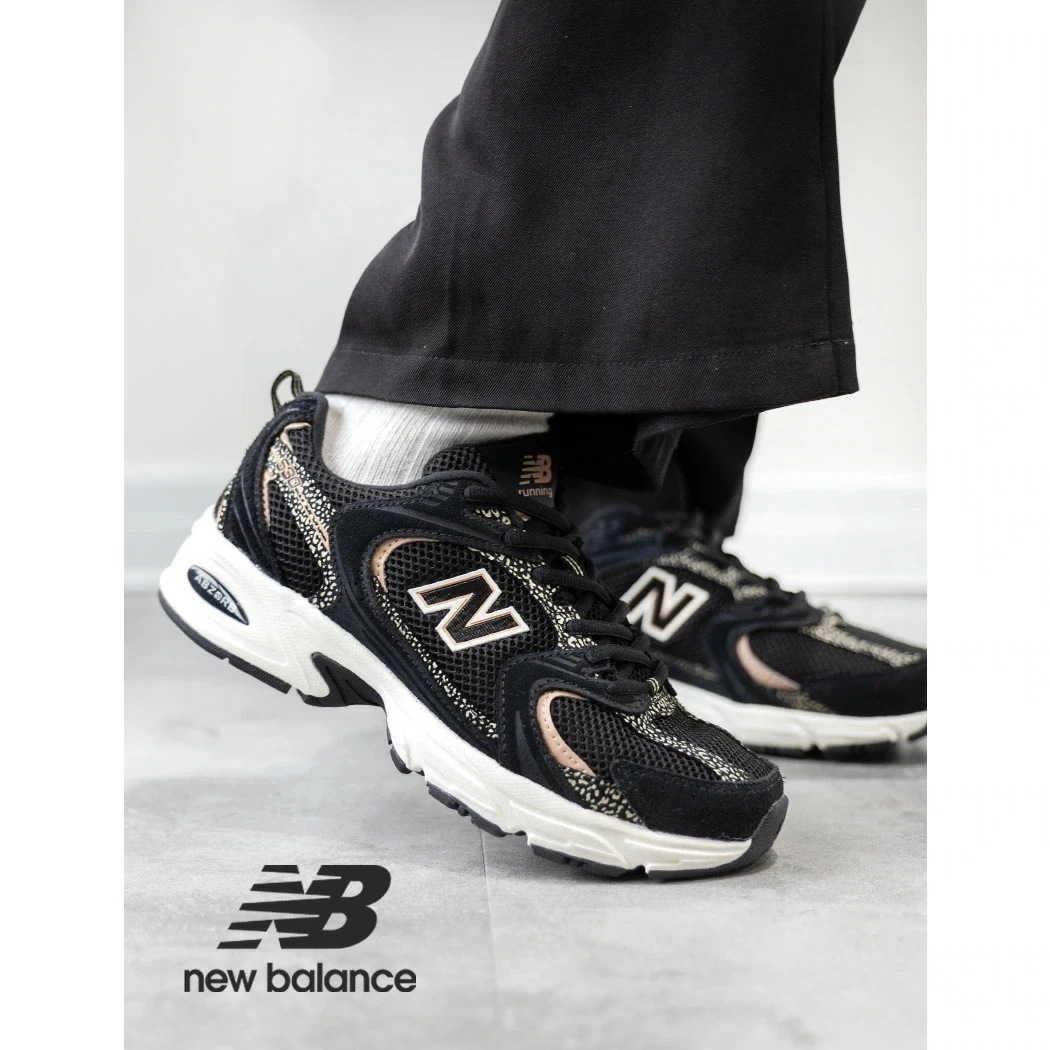 海外限定 NEW BALANCE ニューバランス 530 スニーカー U530CRB BLACK ( 日本未発売 ブラック 黒 レオパード レディース ウィメンズ 327 996 574 )