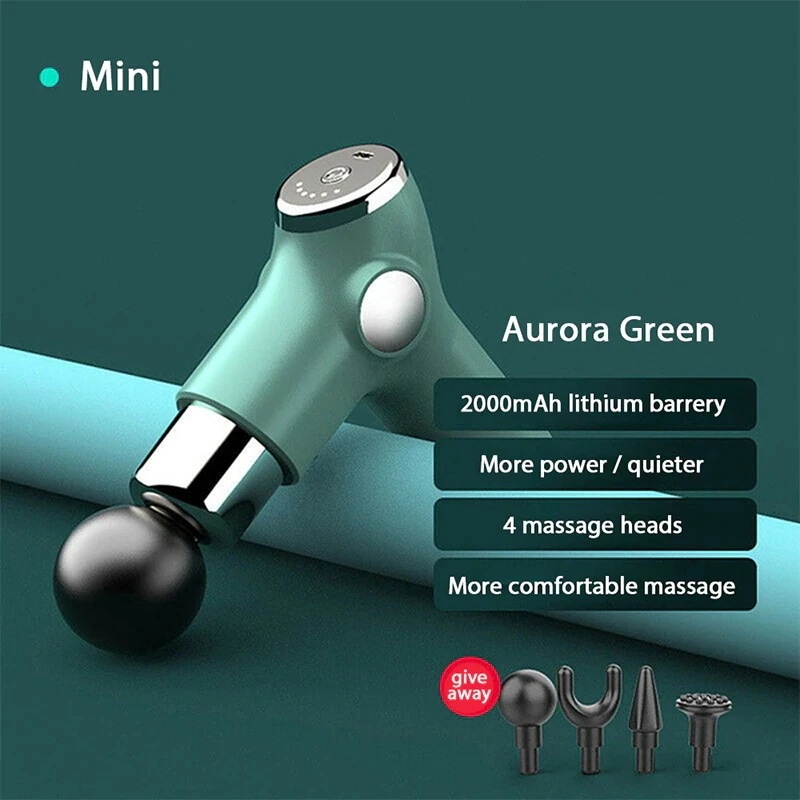 小型 フィットネスデバイス 首と背中の圧縮マッサージャー 全身ケア リラックス 新品ミニスポーツ振動マッサージ機 軽量