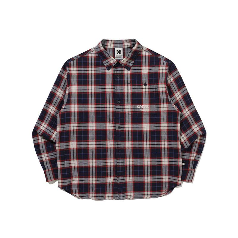 [公式]RGBチェックシャツ NAVY
