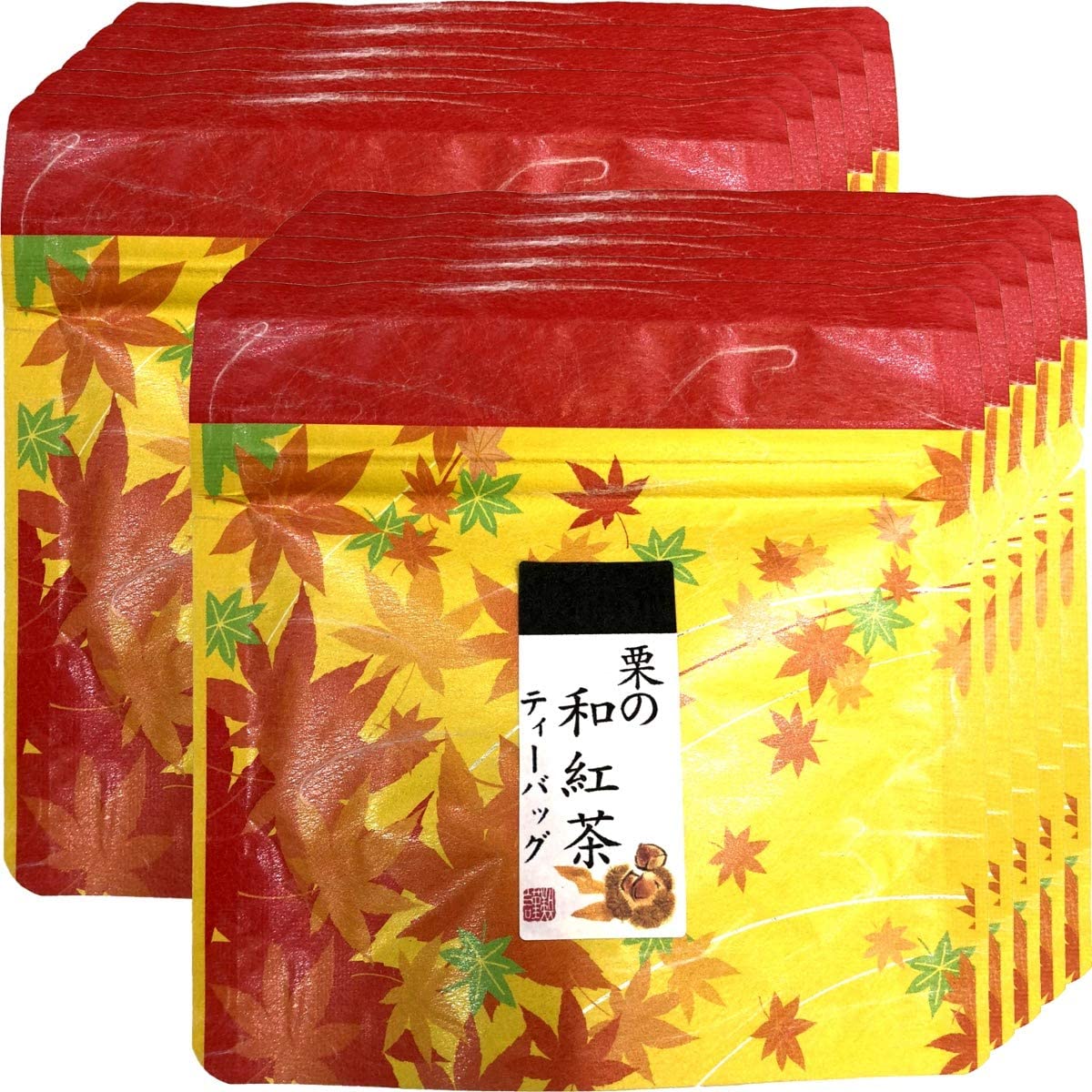 国産100% 栗の和紅茶 ティーパック 2g5包10袋セット ティーバッグ 健康 ダイエット ギフト プレゼント お年賀 御年賀 プチギフト お茶 内祝い チャイ 2025