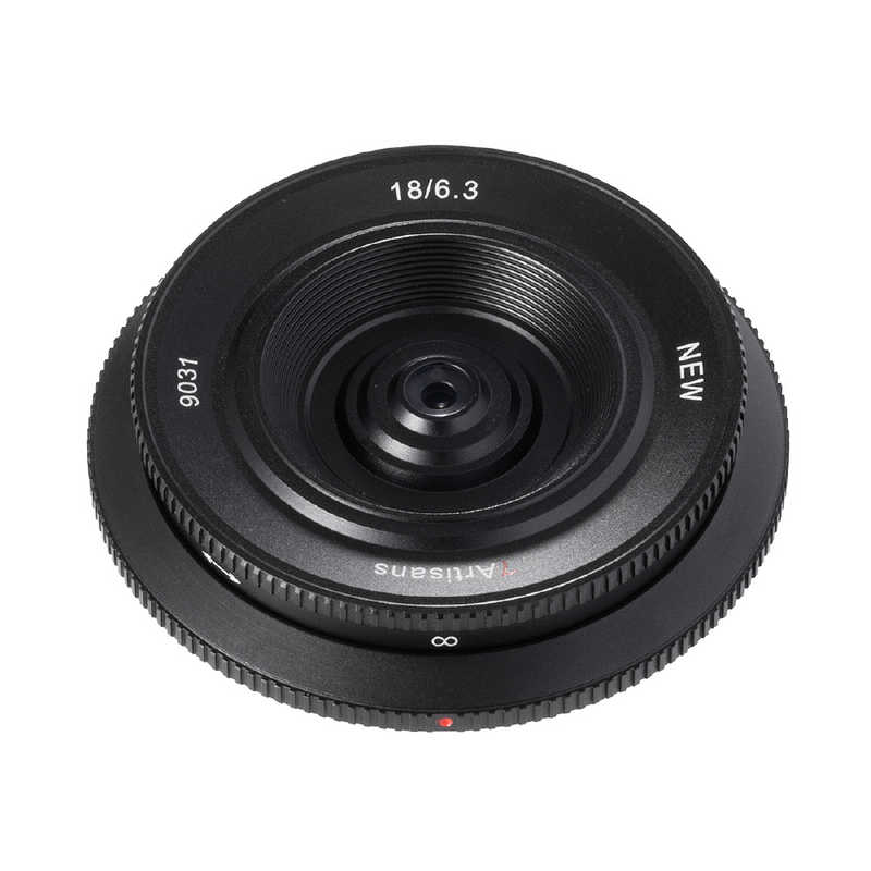 七工匠　7Artisans ボディキャップレンズ 18mm F6.3 II ニコンZマウント (APS-C) ブラック　1863ZB2