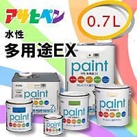 （まとめ買い）水性多用途EX 1.6L 青 [x3缶セット]