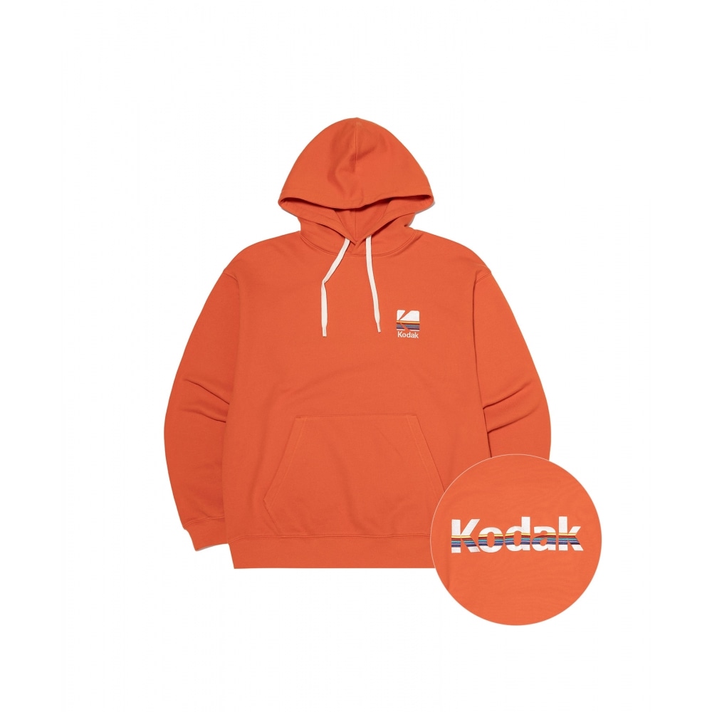 コダックレインボービッグロゴパーカー Tシャツオレンジ 15,805円