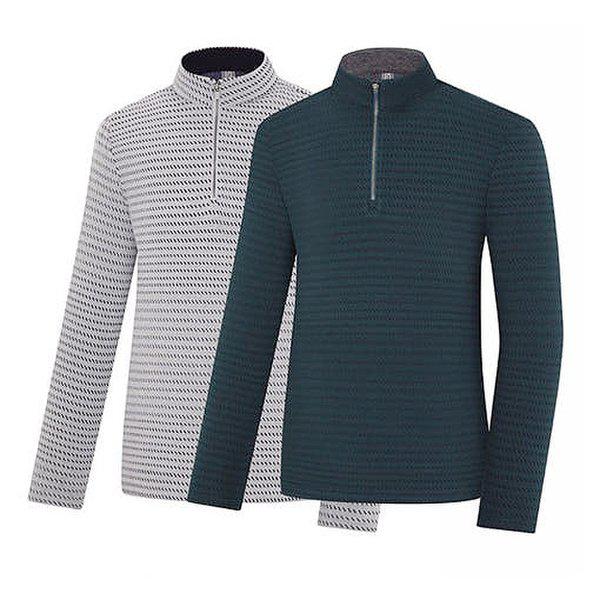 W583 KUT4557M トシュ（男）秋 長袖 ジップアップ 登山 Tシャツ_s