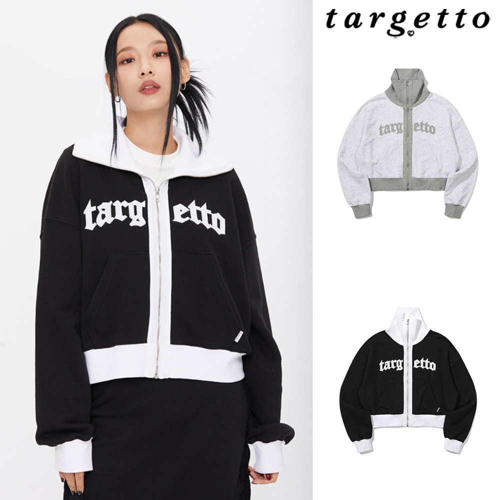 [TARGETTO] COLORATION COTTON ZIP UP JACKET