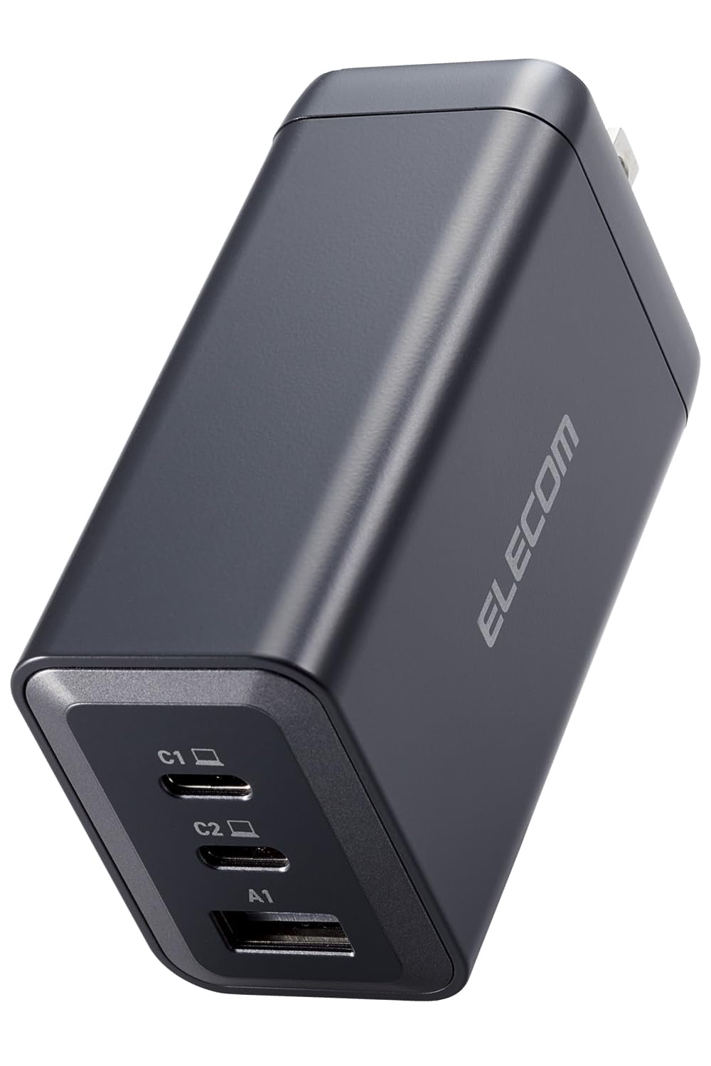 【全国送料無料】 エレコム 充電器 120W USB PD対応 3ポート Type-C×2 USB-A 1ポート最大100W 折りたたみ式プラグ GaN採用 PPS対応 温度保護機能 ブラック EC-
