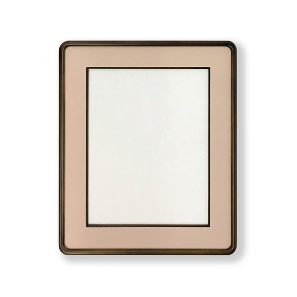 角が丸い色紙額 布マット木製色紙額 隅丸布マット色紙6号（410x318mm） 日本製 ベージュ