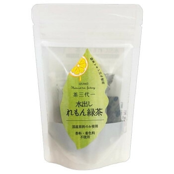 水出し　れもん緑茶　ティーバッグ（5gx6個入）x10セット