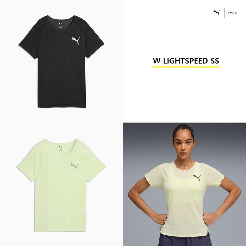 女性用ライトスピード半袖 529122 - 01 38 W LIGHTSPEED SS