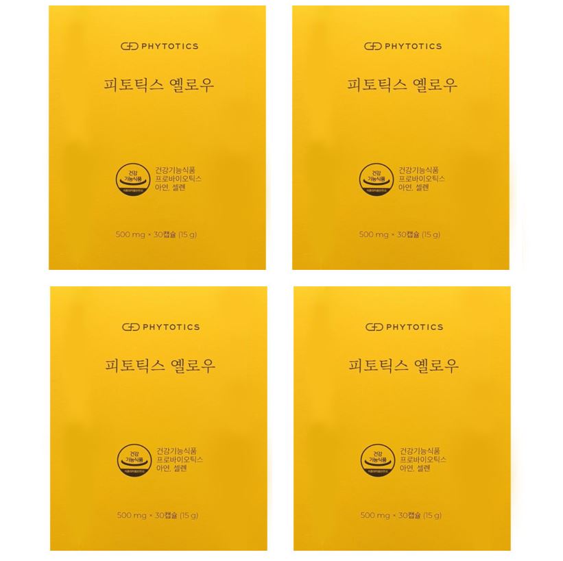 [1+1+1+1] フィトティクスイエロー PHYTOTICS YELLOW 韓国 女性のための膣由来乳酸菌 30カプセル