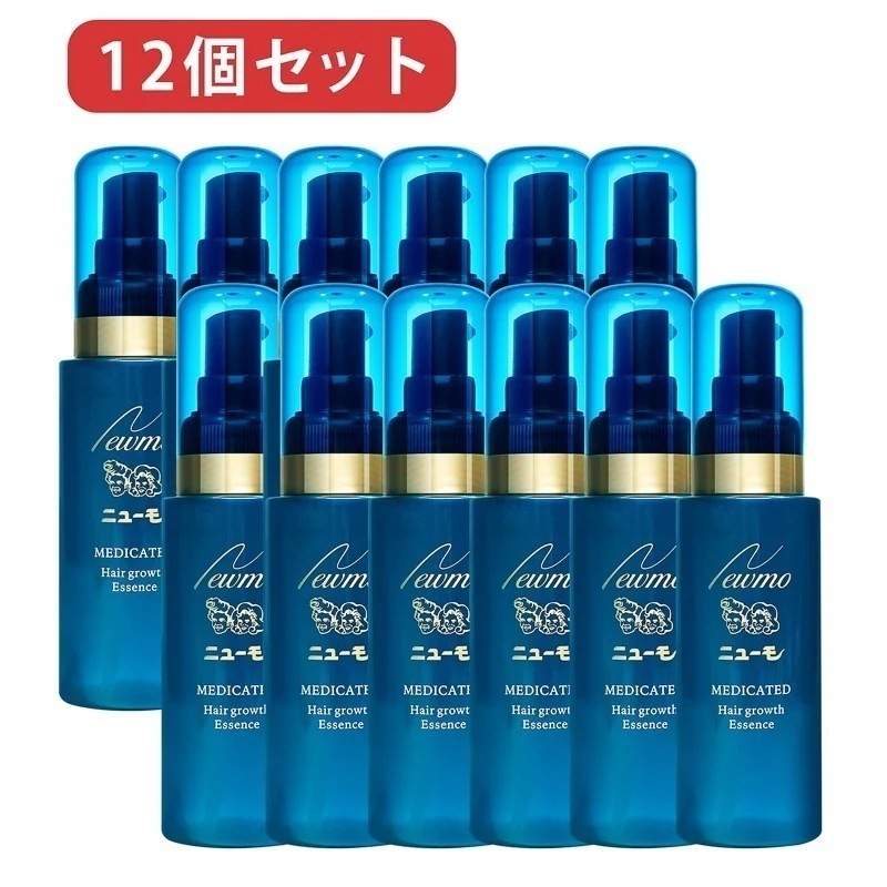 実物画像付き ファーマフーズ ニューモ 薬用育毛剤 医薬部外品 男女兼用 75ml　12個セット　育毛剤女性用　育毛剤男性用　養毛剤 薄毛 抜け毛サポートする 発毛促進　タマゴ ふけ 無添加育毛剤