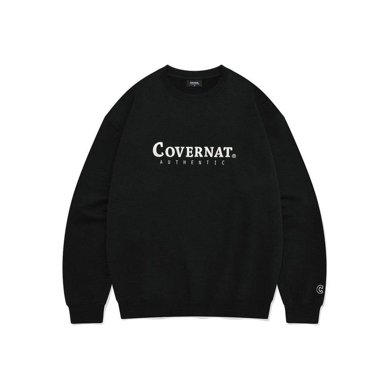 オーセンティック ロゴ スウェットシャツ ブラック CO2403CR02BK