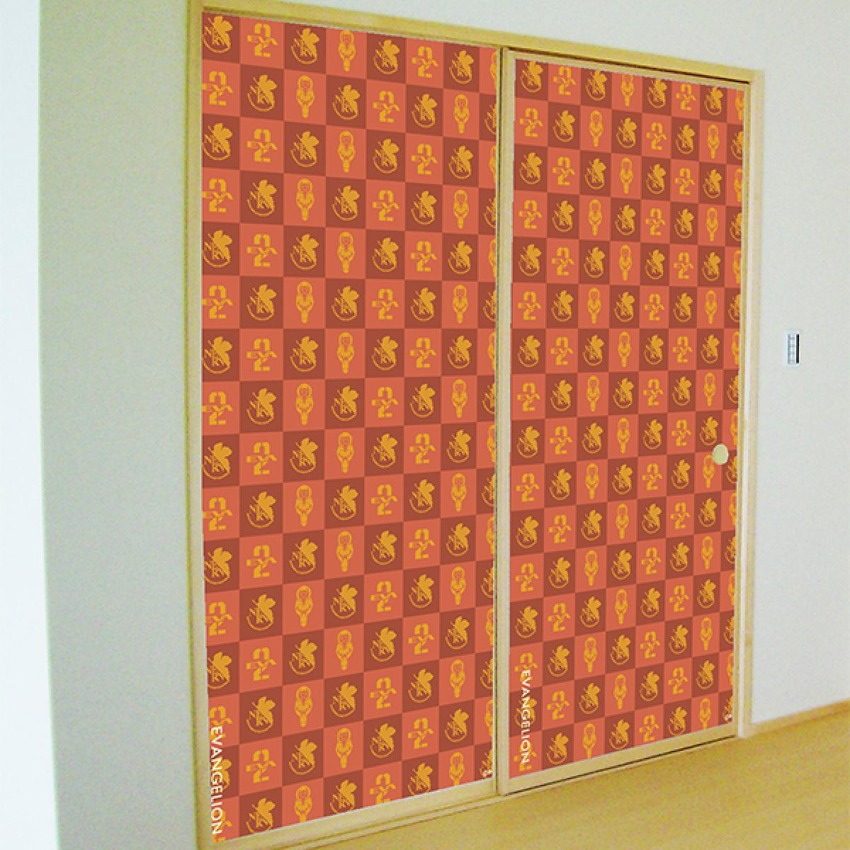 アサヒペン エヴァンゲリオン ふすま紙 赤格子模様（襖紙2枚組用） 92cm1822枚組 EVA-009F シンジ ネルフ アスカ カヲル マリ レイ 使徒 6,164円