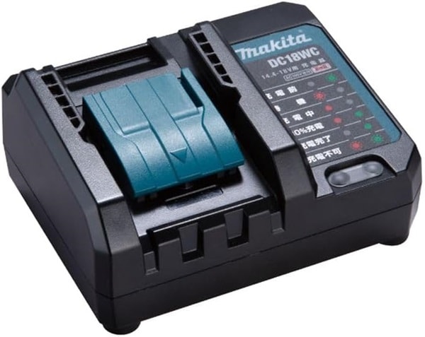 マキタ コンパクト 最新 充電器 DC18WC 国内正規純正品 14.4V/18Vリチウムイオンバッテリ対応 軽量 小型 静音 makita|詳細画像