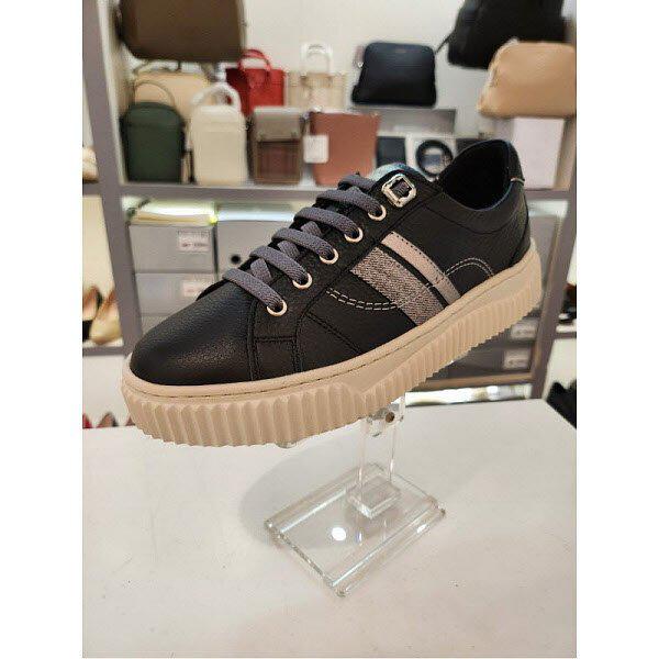 [] 女性用厚底スニーカー 5.5CM(YAESHZ823BK) (P003690130)