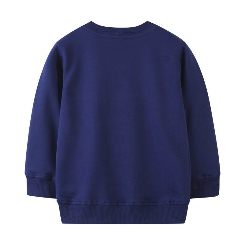 秋の女の子トレーナーヨーロッパとアメリカスタイルの漫画刺繍かわいい子供用トレーナー