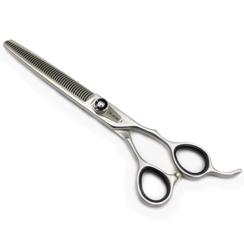 [GT700] スキバサミ7Inch 愛建美容ハサミ マット グレー 整い ホームグルーミング ホームケア 愛犬ハサミ セニング スキバサミ