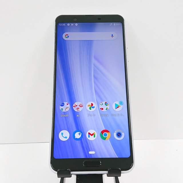 AQUOS sense3 plus サウンド SHV46 au ホワイト 送料無料 本体 c09227 【中古】