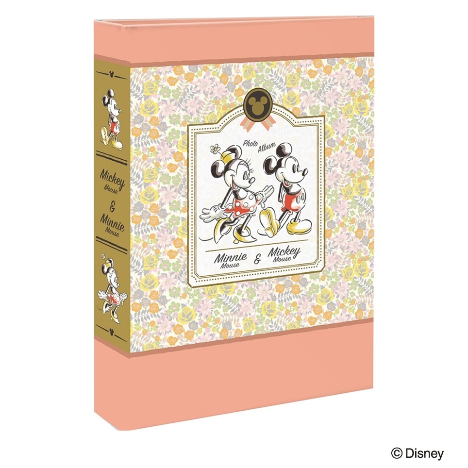 （まとめ買い）ポケットアルバム L判 3段 180枚 ディズニー ミッキー&ミニー 1PL-1503-1 [x3]