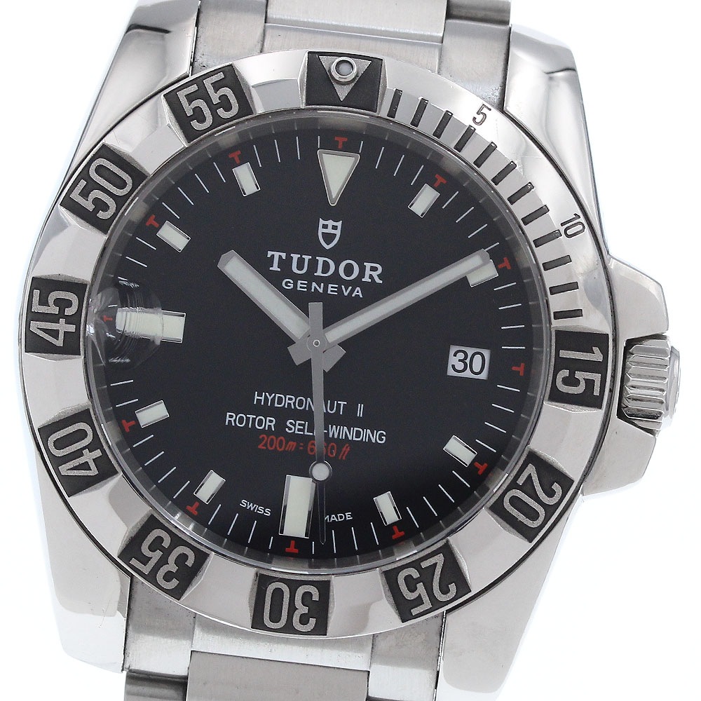 訳あり チュードル TUDOR 20040 ハイドロノート2 デイト 自動巻き メンズ _931011【中古】