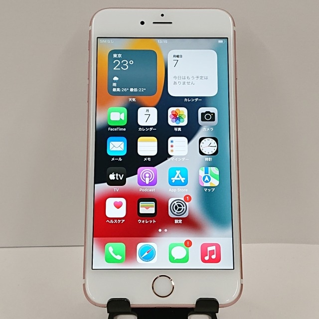 iPhone6s Plus 128GB docomo ローズゴールド 送料無料 本体 c07587 【中古】