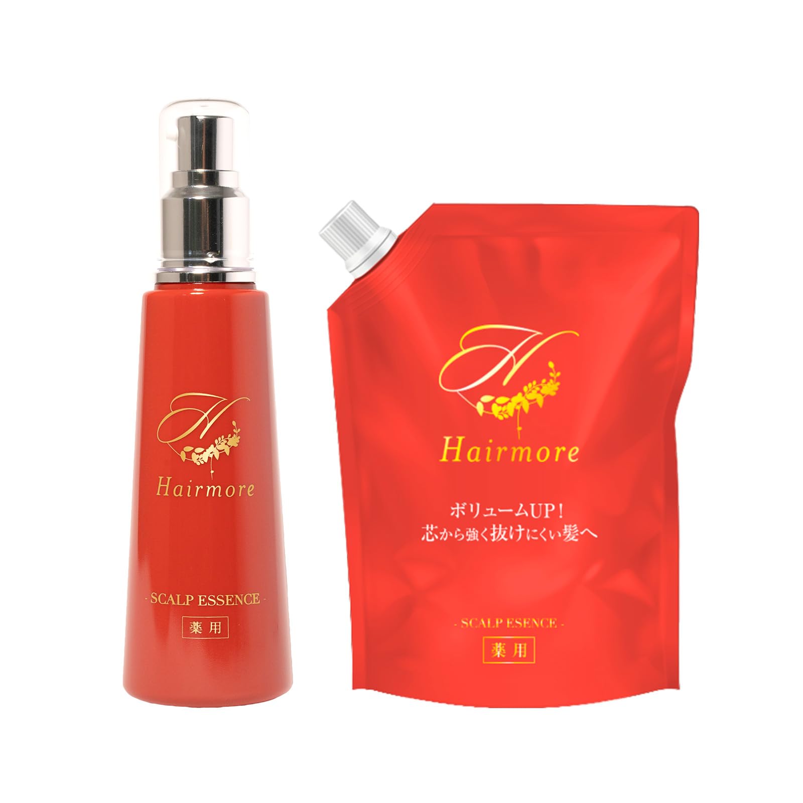 【女性専用】Hairmore 女性用育毛剤 スカルプエッセンス 120ml×2個セット ヘアモア 医薬部外品 自然由来 スプレー 抜け毛 薄毛 脱毛 予防 産後脱毛