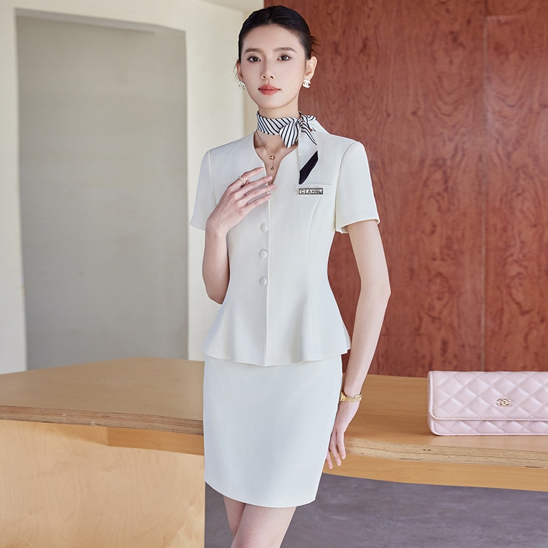 2025 人気 セットアップ 新作 2点セット 薄手 V ネック スーツスカート 卒業式 スーツジャケット アウター レディースファッション