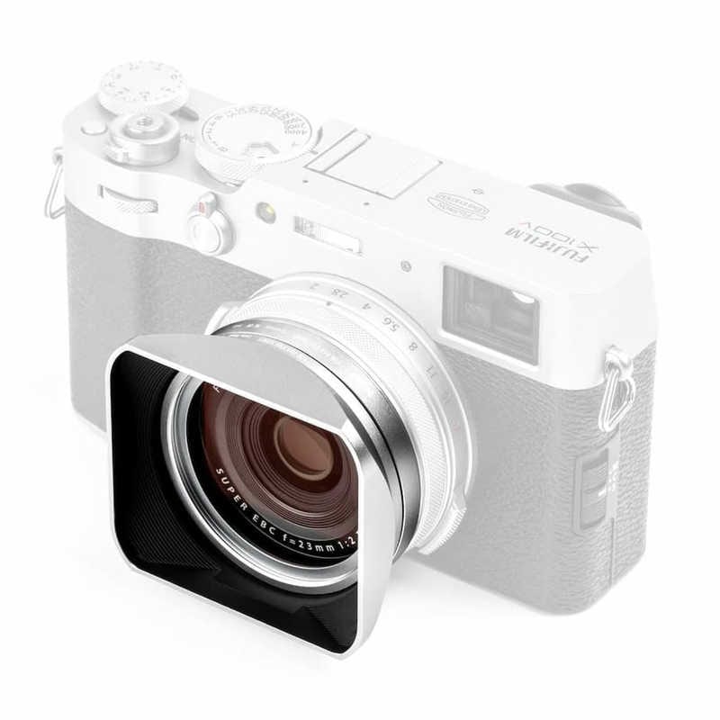 X100 レンズフードキット シルバー FOR FUJI X100 SERIES (UV FilterLens Hood and Cap Kit) Silver NiSi　x100-lhkit-s