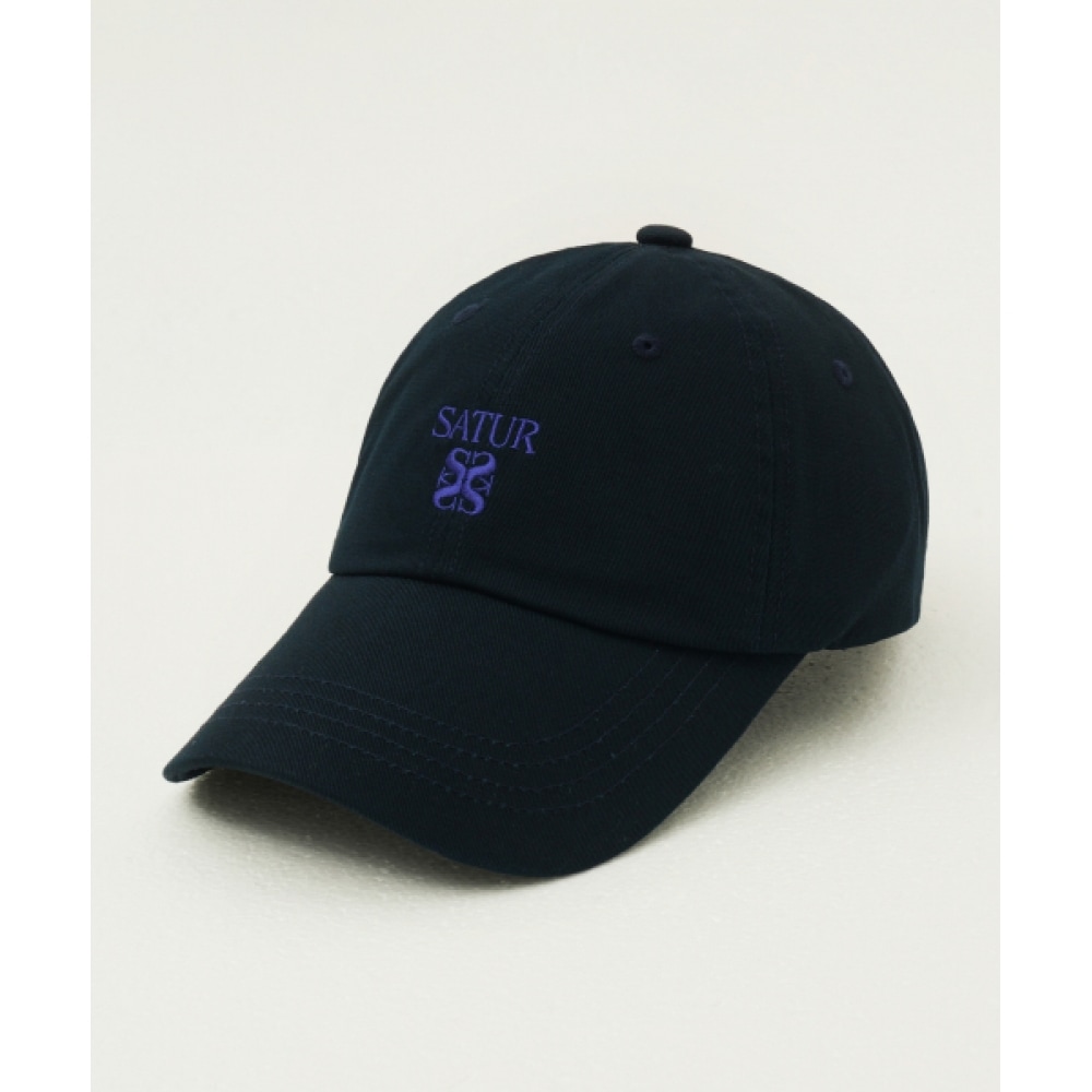 SATUR クラシックロゴキャップアートブルー