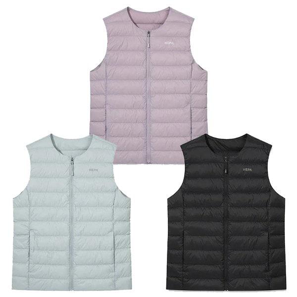 女性レタダウンベスト(7L61302)