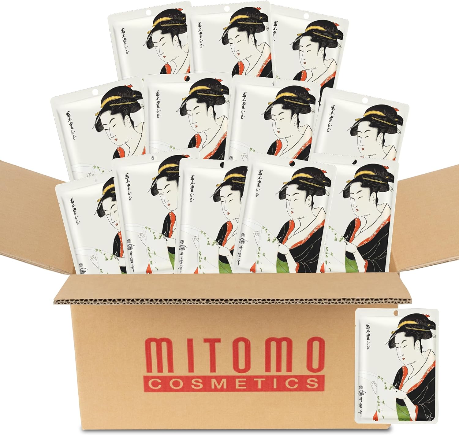 日本製 パール, 桜 角質ケア美肌 シートマスク/100枚入り/美容液/スキンケア 潤いマスクパック[JPSS00604-A-3x010]